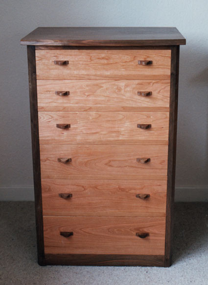 walnutcherrychestdrawers