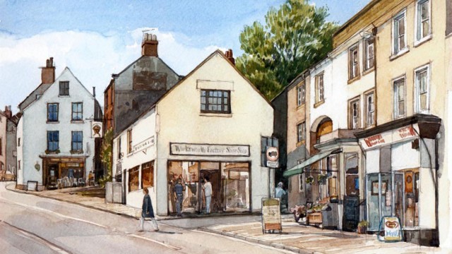 Wirksworth Market Place and Crown Yard (NC28)