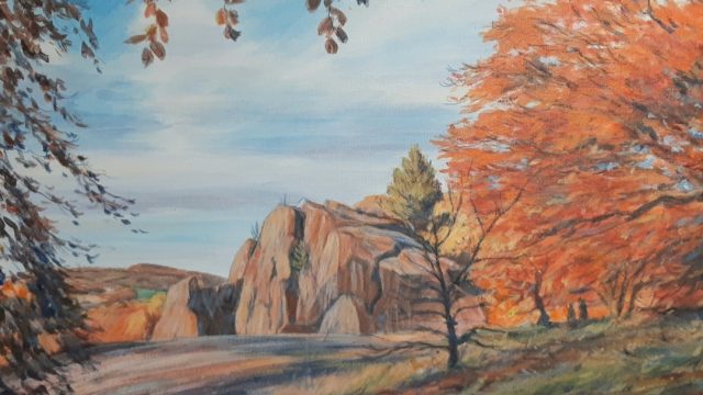 Black Rocks, Autumn (NC 438)